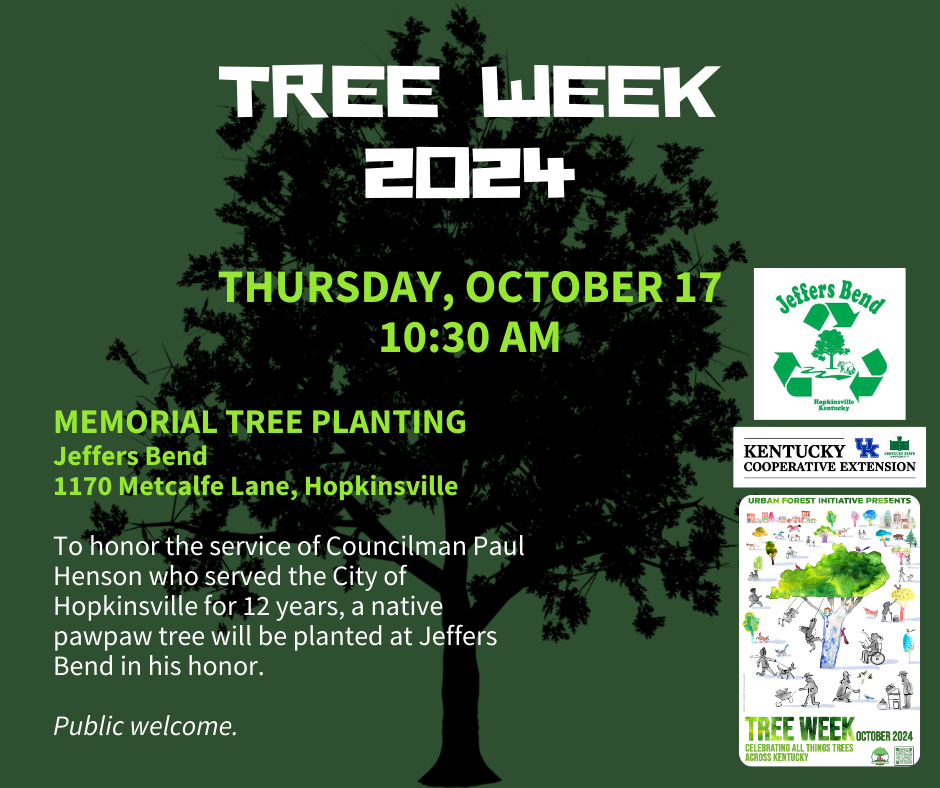 Memorial Tree Planting flyer