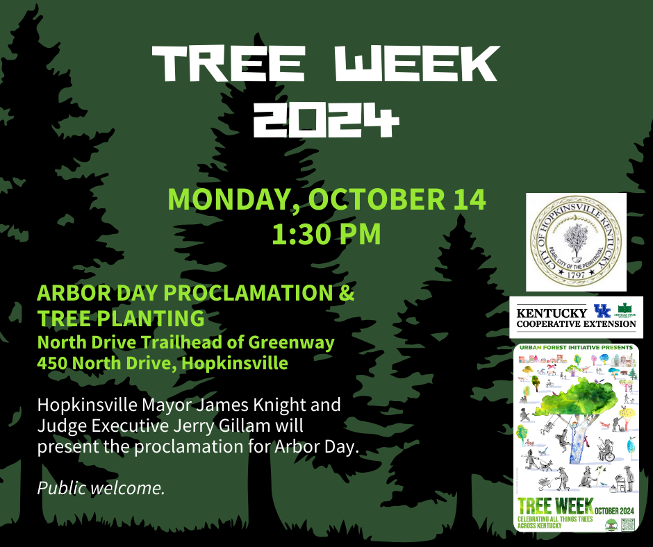 Arbor Day Proclamation and Planting flyer