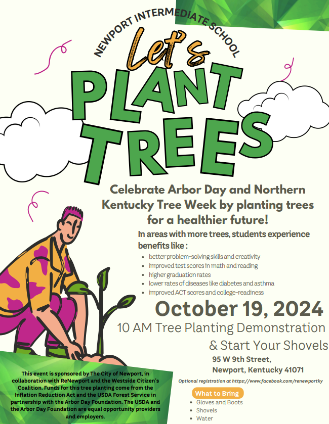 Tree planting flyer