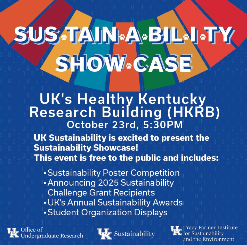 Sustainability Showcase flyer