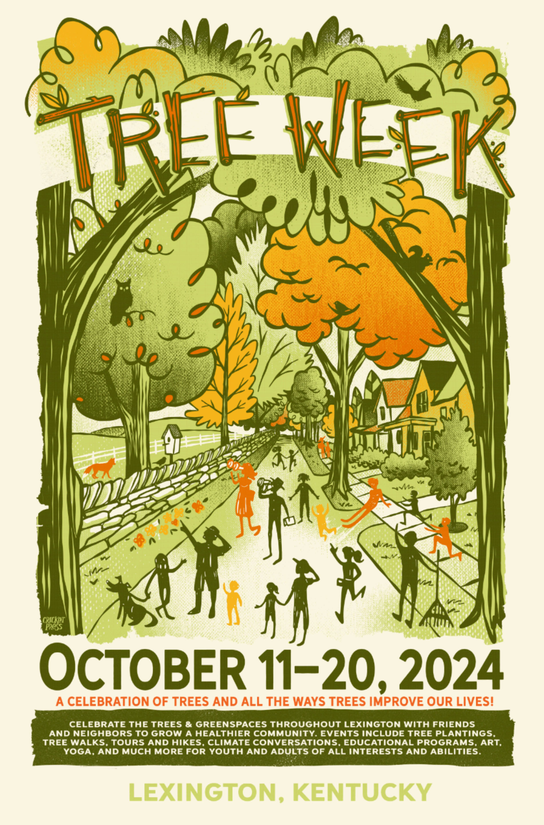 Tree Week Lexington Poster