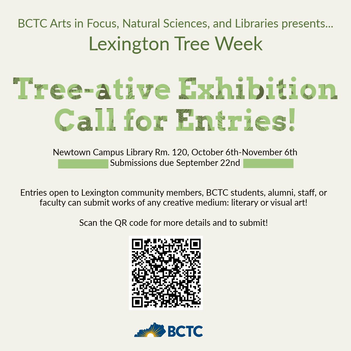 tree-ative exhibition 