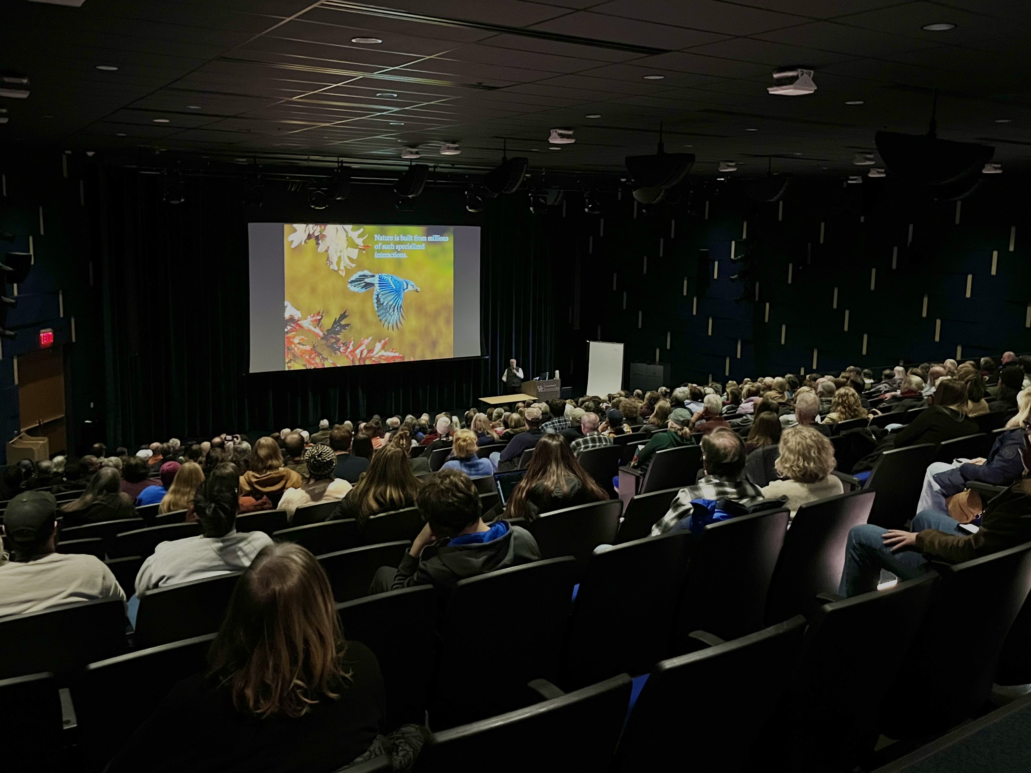 Tallamy seminar audience perspective