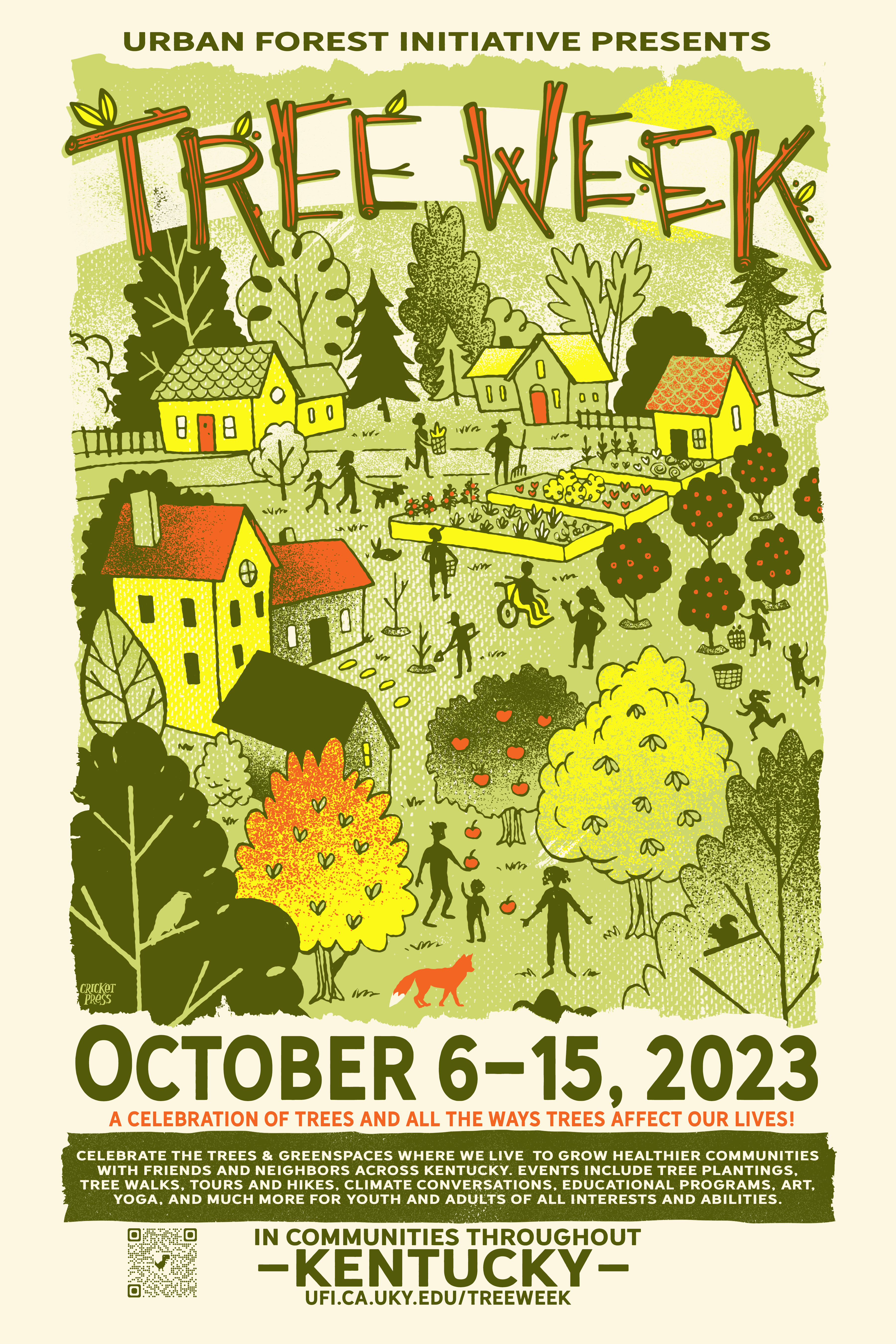 Tree Week 2023 poster